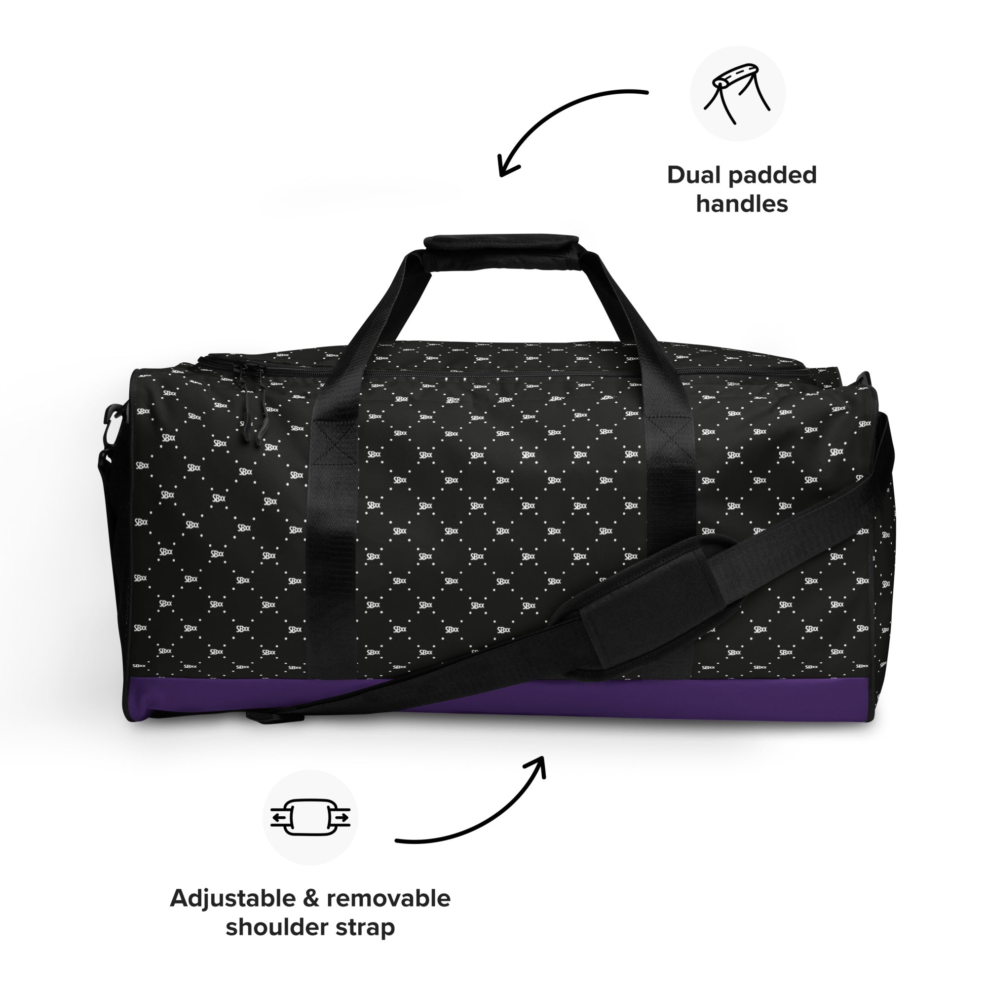 SBXX All-Over Print Duffle Bag