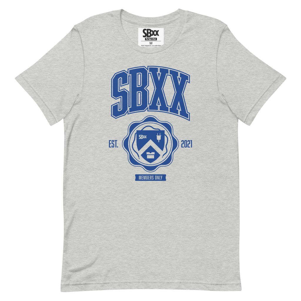 SBxx College Crest Unisex Tshirt