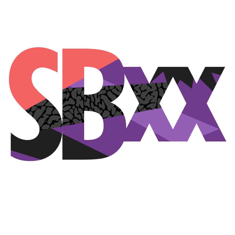 SBxx 90s Logo White Men's Long Sleeve