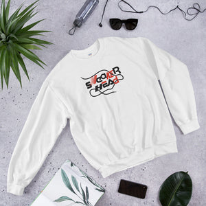 SneakerHead - Standard on White Unisex Sweatshirts