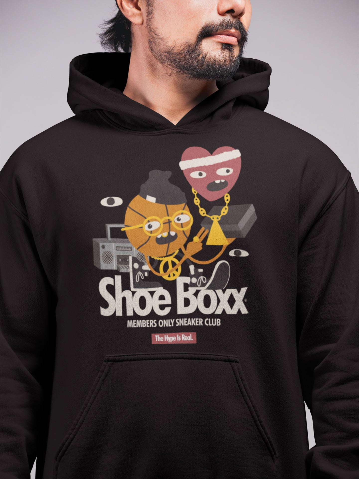 ShoeBoxx Character Tee Unisex Hoodies