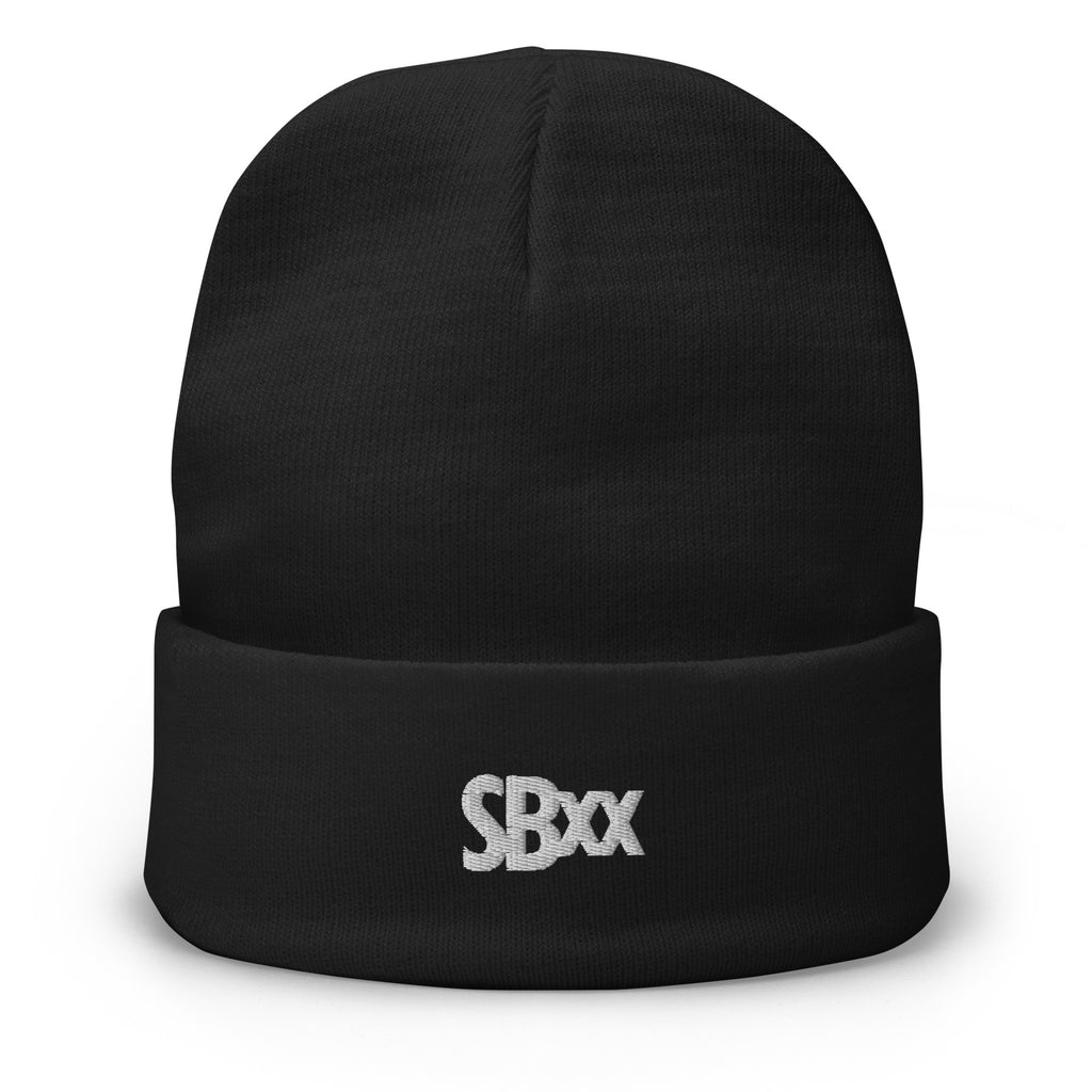 The Shoe Boxx Logo Knit Beanie