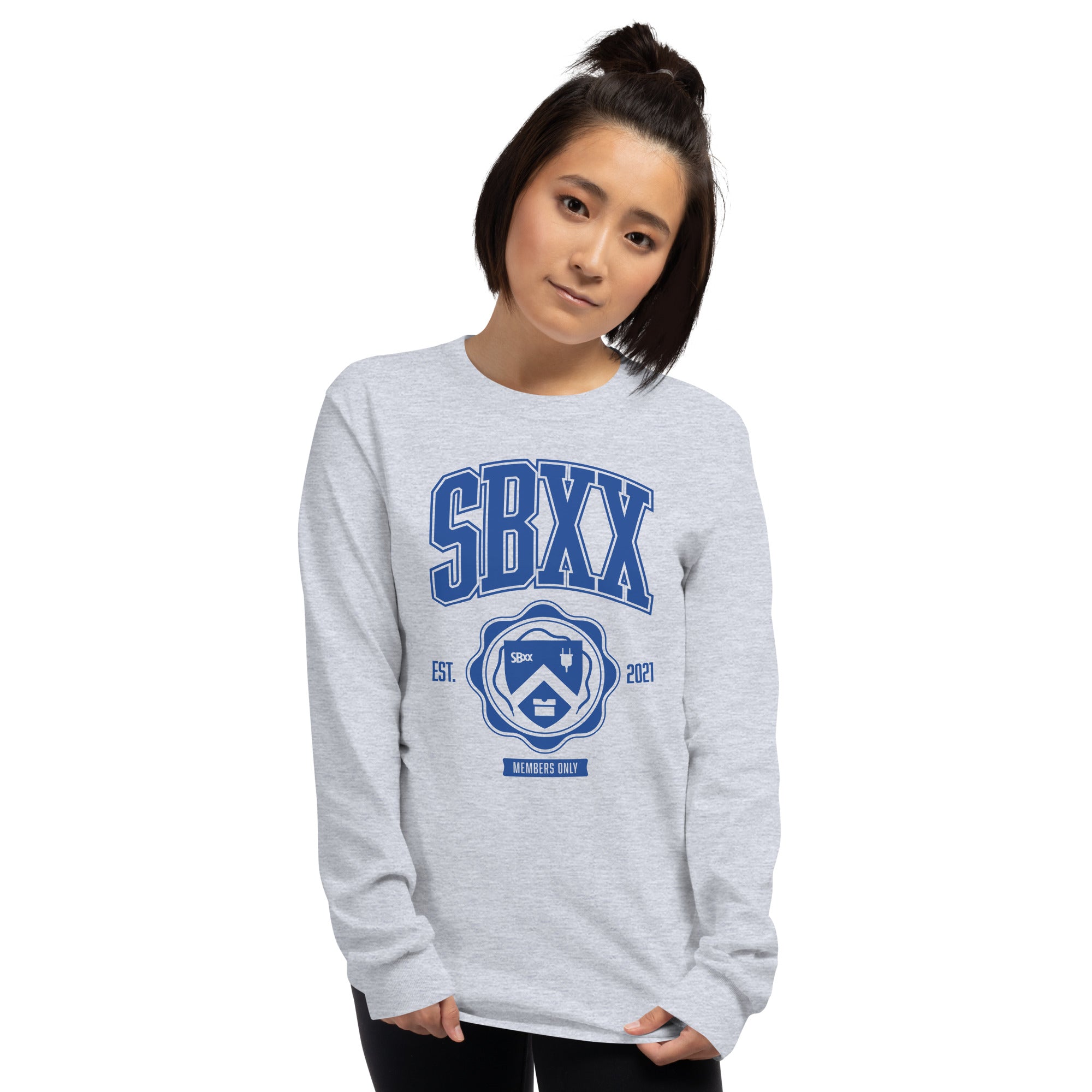 SBxx College Crest Long Sleeve Unisex Shirt