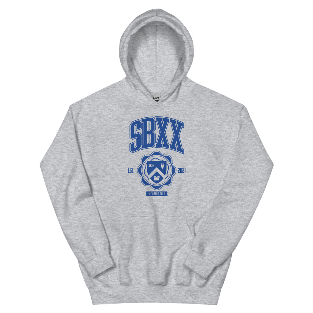 SBxx College Crest Unisex Hoodies