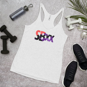 SBxx 90s Logo Women's Racer-back Tank-top