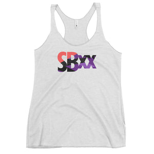 SBxx 90s Logo Women's Racer-back Tank-top