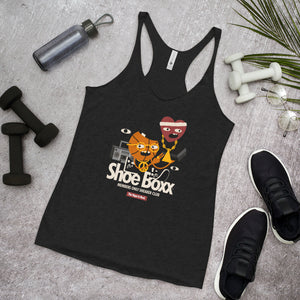 ShoeBoxx Character Tee Women's Racer-back Tank-top