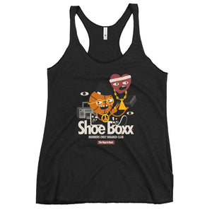 ShoeBoxx Character Tee Women's Racer-back Tank-top